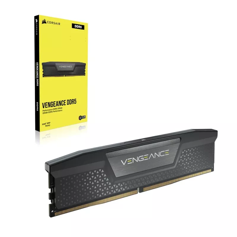 CORSAIR Memory 64GB - DDR5 (2x32gb) Dram 6400mt/s CL32 Memory Kit - Black Vengeance