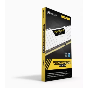 CORSAIR Memory 32GB (2 X 16gb) DDR4 Dram 3200MHz C16 Memory Kit Vengeance Lpx - White