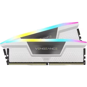 CORSAIR Memory 32GB DDR5 (2x16gb) Dram 6200mt/s CL36 Vengeance RGB Memory Kit - White