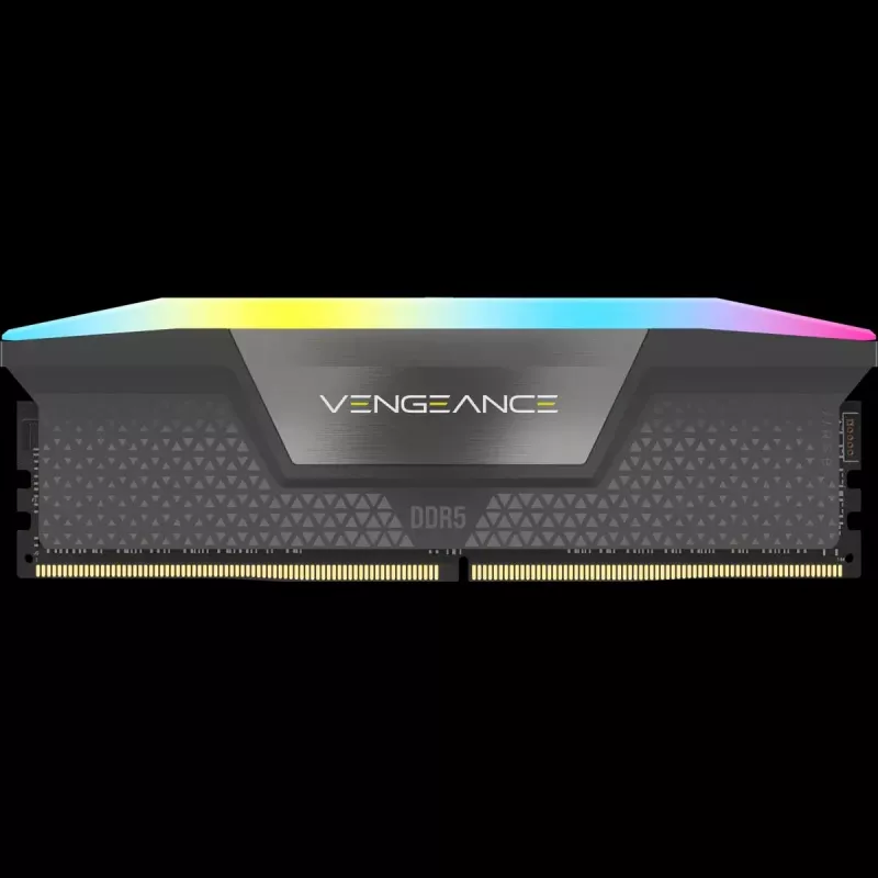 Corsair Vengeance RGB, DDR5-5200, CL40, AMD EXPO - 32 GB Dual-Kit, Grau