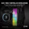 CORSAIR Memory 64GB (2x32gb) DDR5 Dram 5200mt/s CL40 AMD Expo & Intel Xmp Memory Kit Vengeance RGB