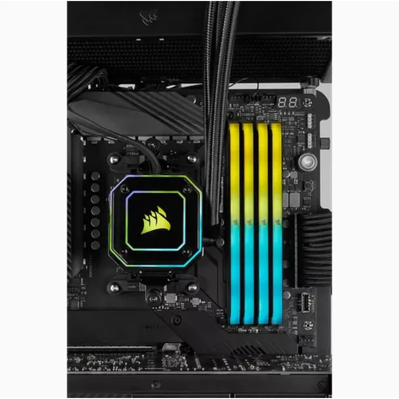 CORSAIR Memory 16GB DDR4 (1 X 16gb) Dram 3200MHz C16 Memory Kit Vengeance RGB Rs