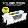CORSAIR Memory 64GB DDR5 (2x32gb) Dram 5200mt/s CL40 Memory Kit Vengeance RGB White