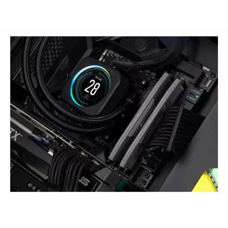 CORSAIR Memory 64GB - DDR5 (4x16gb) Dram 5600mt/s CL36 AMD Expo & Intel Xmp Memory Kit Vengeance