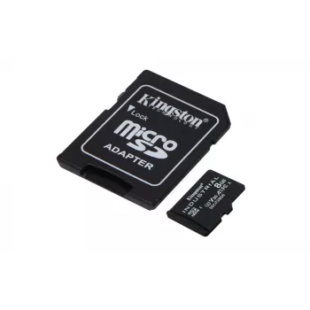 Kingston Technology 8GB microSDHC Industrial C10 A1 pSLC Card + SD Adapter