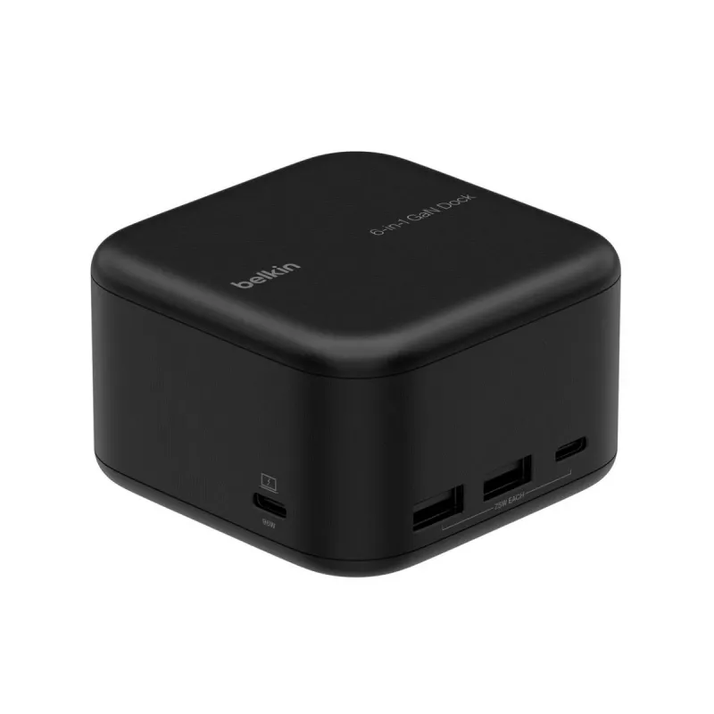 BELKIN USB-c 6-in-1 Core Gan Dock Black