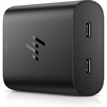 HP 65W GaN USB-C Laptop Charger, Laptop, Indoor, 65 W, 5,9,12,15,20 V, 65 W, Home