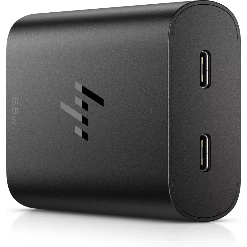HP 65W GaN USB-C Laptop Charger, Laptop, Indoor, 65 W, 5,9,12,15,20 V, 65 W, Home