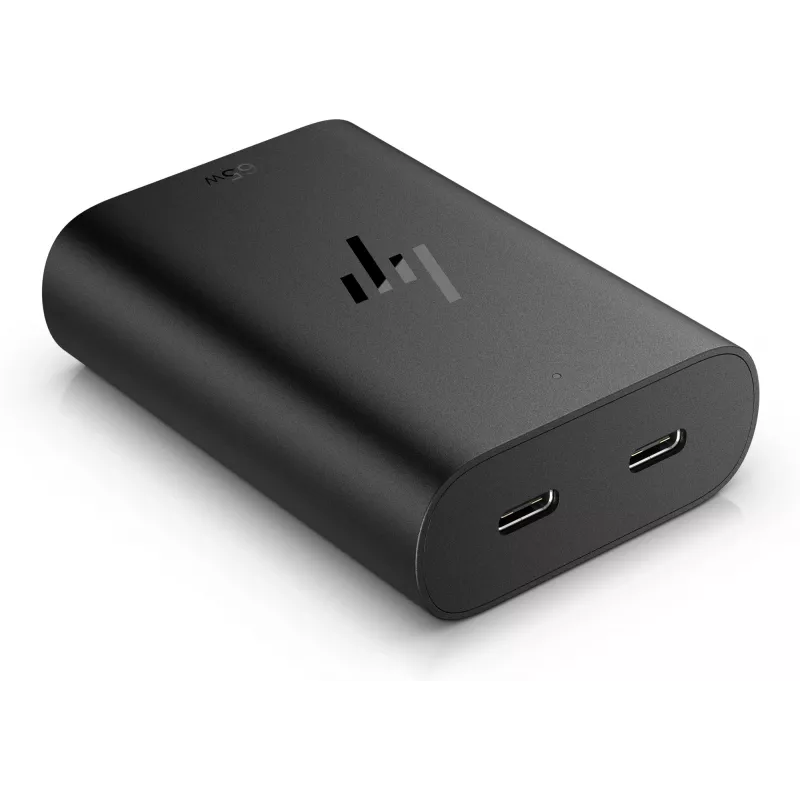 HP 65W GaN USB-C Laptop Charger, Laptop, Indoor, 65 W, 5,9,12,15,20 V, 65 W, Home