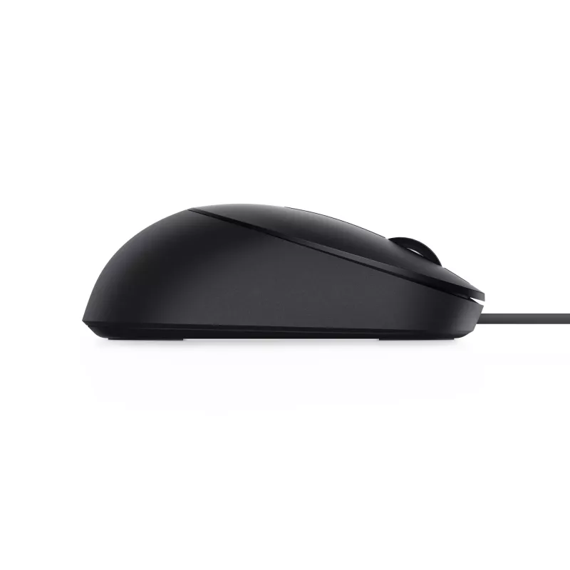 DELL Pro Wired Mouse - MS3220 - Black, Ambidextrous, Laser, USB Type-A, 3200 DPI, 2 ms, Black