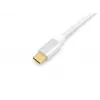 Equip USB 3.2 Gen 2 Type-C to C, M/M, 1 m, 5A, 1 m, USB C, USB C, USB 3.2 Gen 2 (3.1 Gen 2), 10 Gbit/s, Silver, White