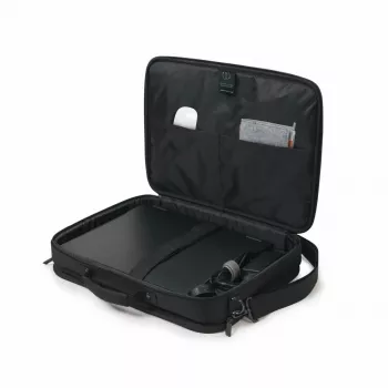 DICOTA Eco Multi Plus Base - 15-17.3in Notebook Case - Black / 300d Rpet Polyester