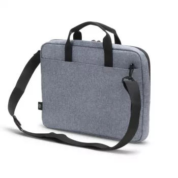 DICOTA Slim Eco Motion - 14-15.6in Notebook Case - Denim Blue / 600d Rpe Polyester