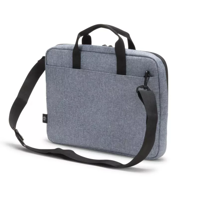 DICOTA Slim Eco Motion - 14-15.6in Notebook Case - Denim Blue / 600d Rpe Polyester