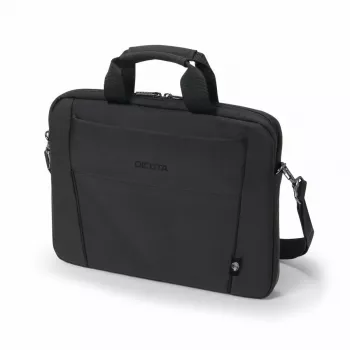 DICOTA Eco Slim Case Base - 15-15.6in Notebook Case - Black / 300d Rpet Polyester