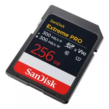 Flash Memory SanDisk Extreme PRO 256GB UHS-II SDSDXDM-256G-GN4IN