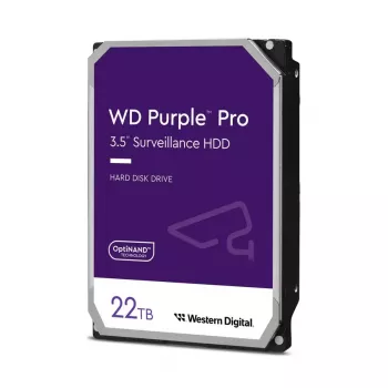 WESTERN DIGITAL Hard Drive - Wd Purple Pro WD221PURP - 22TB - SATA 6Gb/s - 3.5in - 7200rpm - 512MB Cache