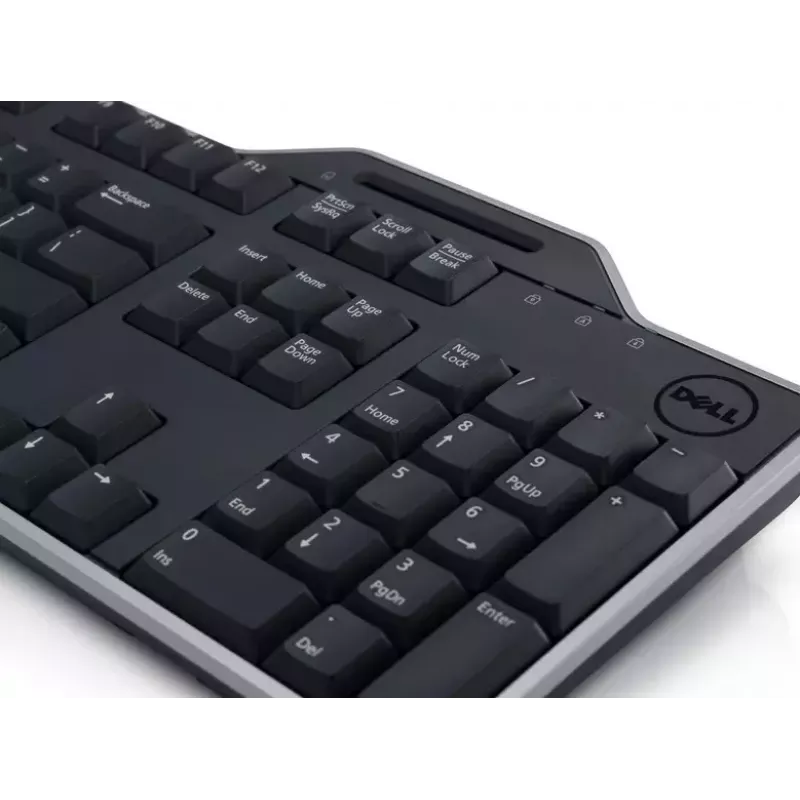 Keyboard DELL KB813 Universal USB QWERTZ German Black