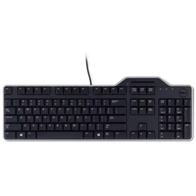 Keyboard DELL KB813 Universal USB QWERTZ German Black