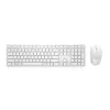 DELL KM5221W-WH Keyboard Mouse included Office RF Wireless QWERTZ German White