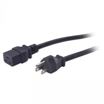Power cable APC AP9875 Black 2.5 m C19 coupler CEE7/7