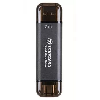 TRANSCEND Esd310c - 2TB Portable SSD - USB Type-a / USB Type-c