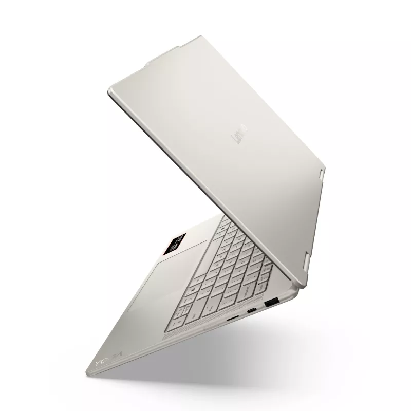 Lenovo Yoga 7 2-in-1 14AKP10 Copilot+ PC AMD Ryzen™ AI 7 350 Hybrid (2-in-1) 35.6 cm (14 inch) Touchscreen 2.8K 16 GB LPDDR5x-SDRAM 1 TB SSD Wi-Fi 7 (802.11be) Windows 11 Home German Grey