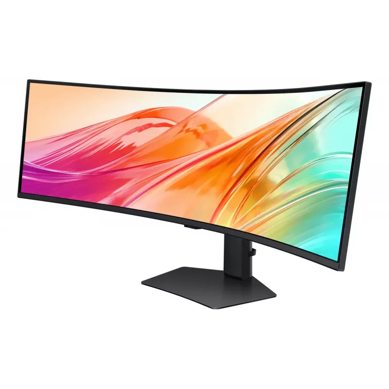 Samsung S95UC computer monitor 124.5 cm (49 inch) 5120 x 1440 pixels Dual QHD LCD Black