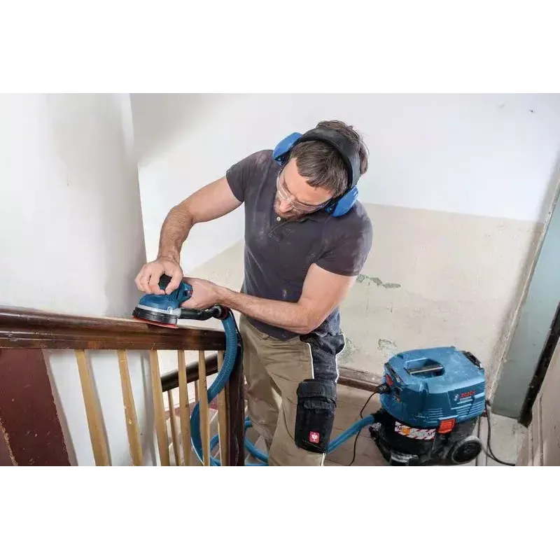 Bosch GET 55-125 Professional Random orbital sander 7800 RPM 15600 OPM Black, Blue 550 W