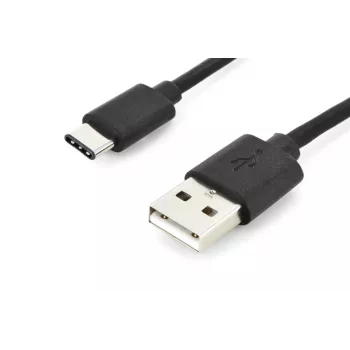 DIGITUS ASSMANN USB Type-C connection cable, type C to A M/M, 1m 3A, 480MB, 2.0 Version, black