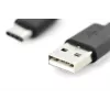 DIGITUS ASSMANN USB Type-C connection cable, type C to A M/M, 1m 3A, 480MB, 2.0 Version, black