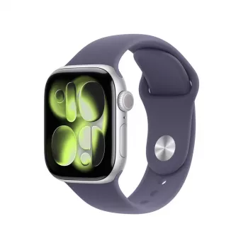 APPLE Watch Series 11 gps + Cellular 42mm Silver Aluminium Case With Purple Fog Sport Band S/m