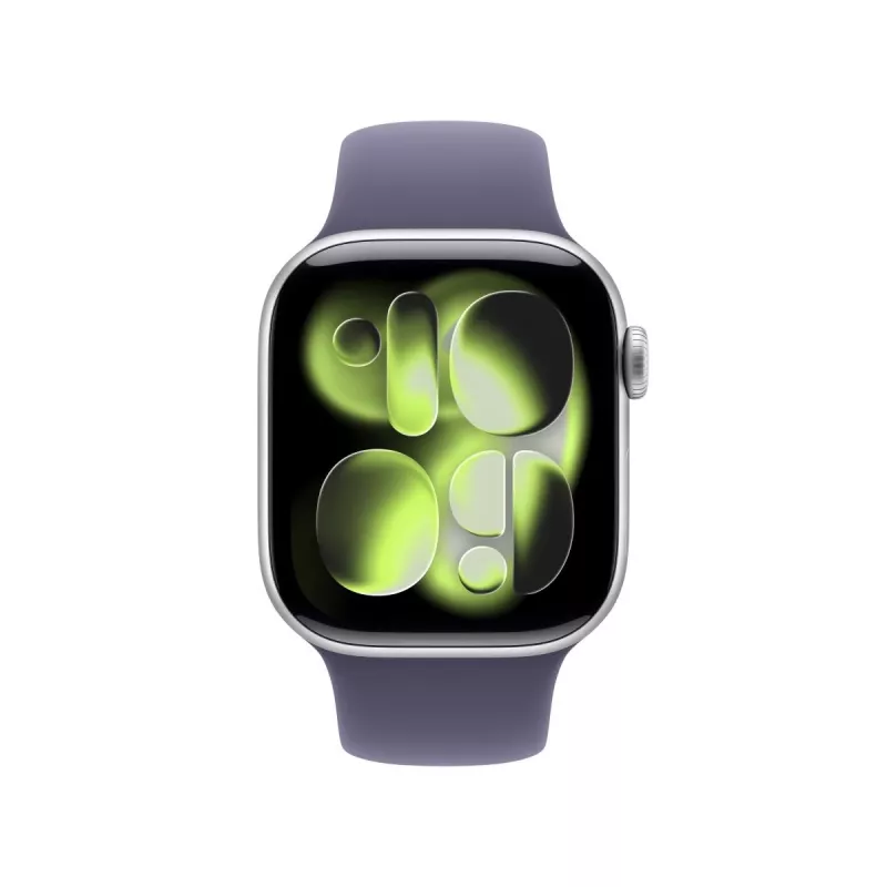 APPLE Watch Series 11 gps + Cellular 42mm Silver Aluminium Case With Purple Fog Sport Band S/m