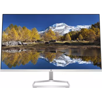 Monitor HP M27fq 27 inch Quad HD 2560x1440 IPS LCD, 300 cd/m², 75 Hz, 5 ms, Silver