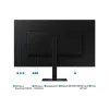 Samsung S80D computer monitor 94 cm (37 inch) 3840 x 2160 pixels 4K Ultra HD LCD Black