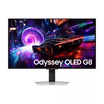 Samsung S32FG814SU computer monitor 81.3 cm (32 inch) 3840 x 2160 pixels 4K Ultra HD OLED Silver