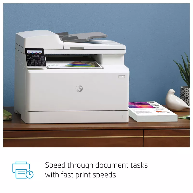 HP Color LaserJet Pro MFP M183fw, Laser, Colour printing, 600 x 600 DPI, A4, Direct printing, White