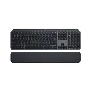 LOGITECH MX Keys S Keyboard Graphite with Palm Rest Qwertz Deutsch