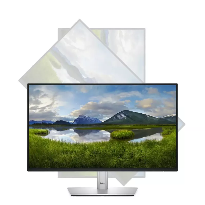 DELL P Series P2225H computer monitor 54.6 cm (21.5 inch) 1920 x 1080 pixels Full HD LCD Black, Silver