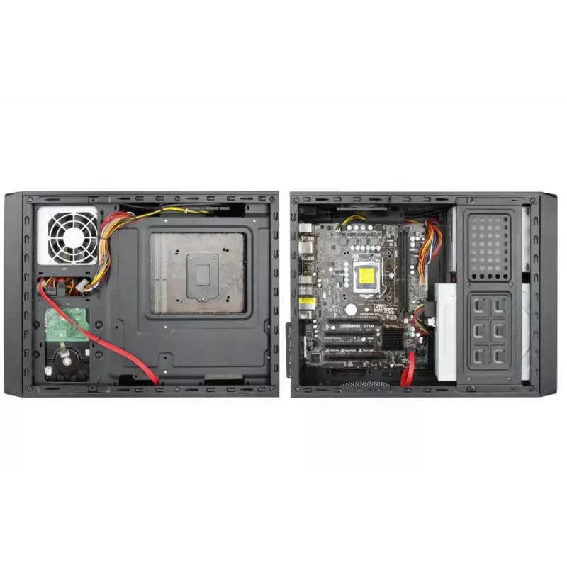 Chieftec UE-02B computer case Mini Tower Black 250 W