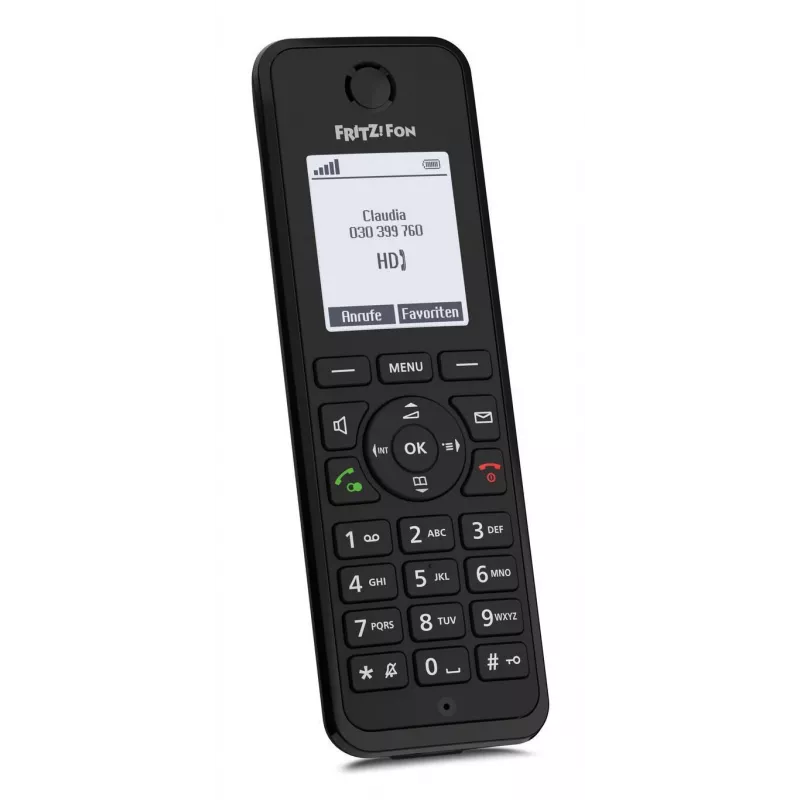 DECT telephone FRITZ Fon M3 Wireless handset Caller ID Black