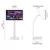 LG 32U889SA-W computer monitor 80 cm (31.5 inch) 3840 x 2160 pixels 4K Ultra HD LCD Touchscreen Kiosk White