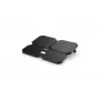 Cooling pad DeepCool MULTI CORE X6 — 4 fans, for 15.6 inch laptops, USB-powered, 380×295×24 mm, 2 USB ports