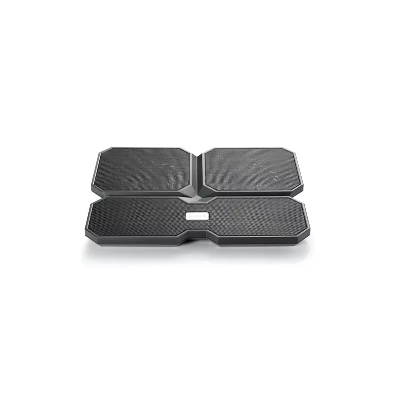 Cooling pad DeepCool MULTI CORE X6 — 4 fans, for 15.6 inch laptops, USB-powered, 380×295×24 mm, 2 USB ports