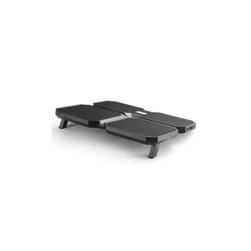 Cooling pad DeepCool MULTI CORE X6 — 4 fans, for 15.6 inch laptops, USB-powered, 380×295×24 mm, 2 USB ports