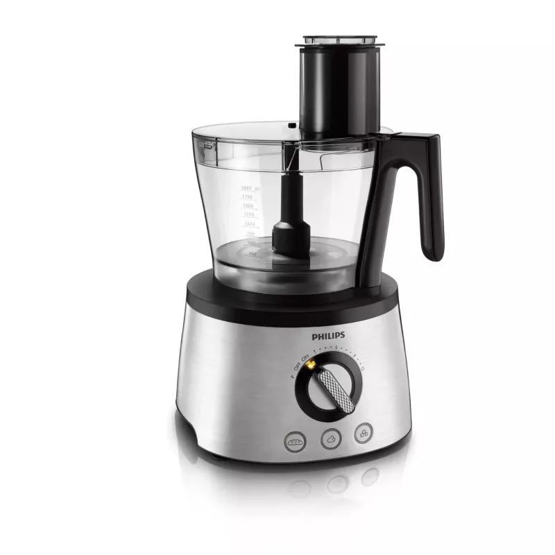 Food processor Philips HR7778/00 3.4 L bowl, 1300 W, 32 functions, 12 speeds, stainless steel