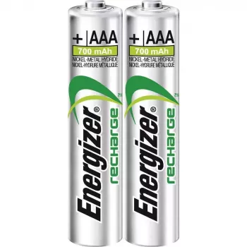 Rechargeable battery Energizer Power Plus AAA NiMH 1.2 V, 2 pcs, 44.5 mm x 10.5 mm, 11 g