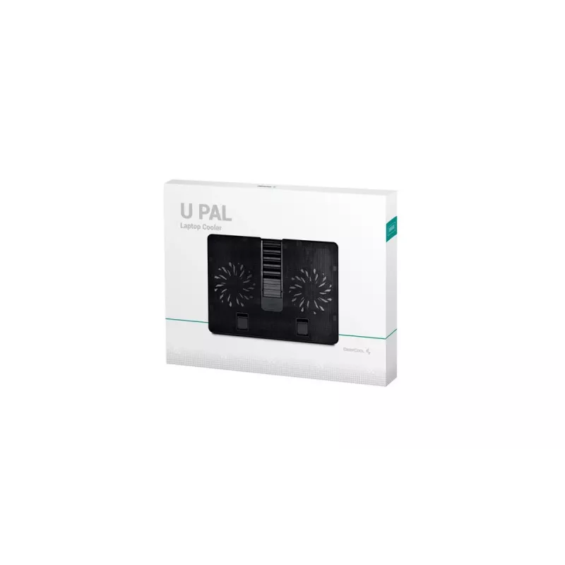 DEEPCOOL U Pal Laptop Cooling Pad 39.6 Cm (15.6 ) 1000 Rpm - Black