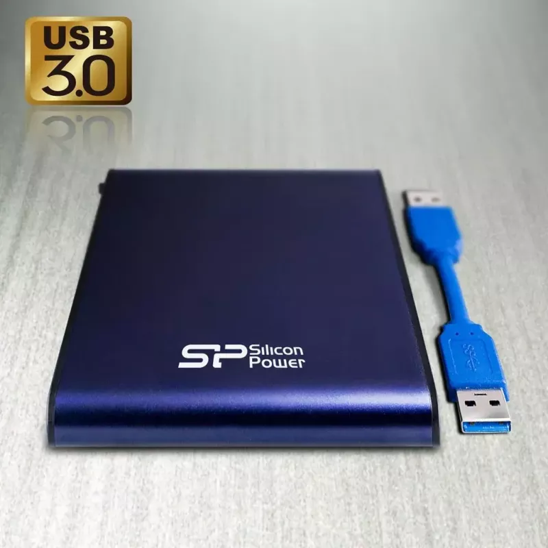 External Hard Drive Silicon Power 2TB USB 3.2 Armor A80