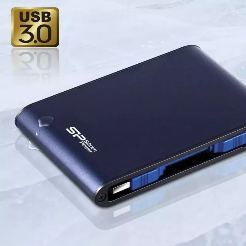 External Hard Drive Silicon Power 2TB USB 3.2 Armor A80